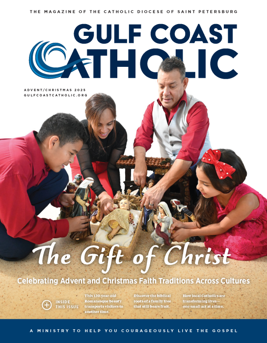 Gulf Coast Catholic Advent 2025 Issue Cover