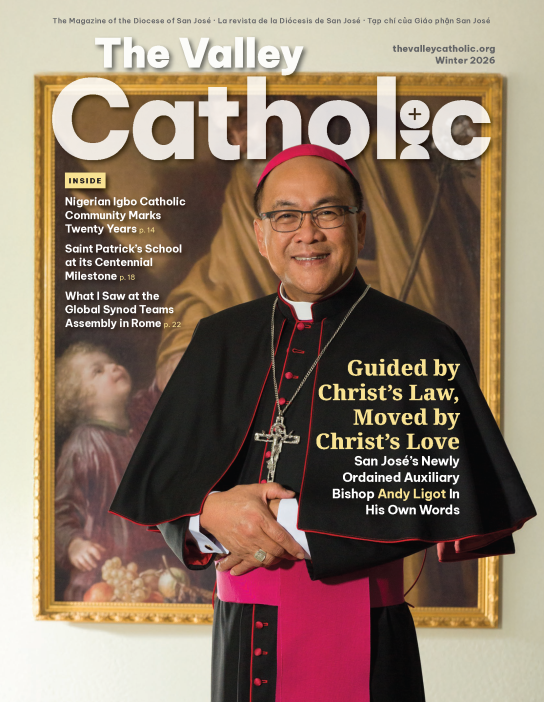 The Valley Catholic Winter 2026 cover